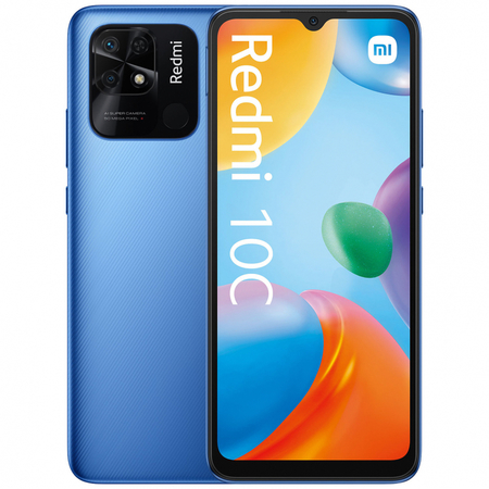 Xiaomi RedMi 10C NFC 3/64Gb Ocean Blue RU (EAC) 220333QNY